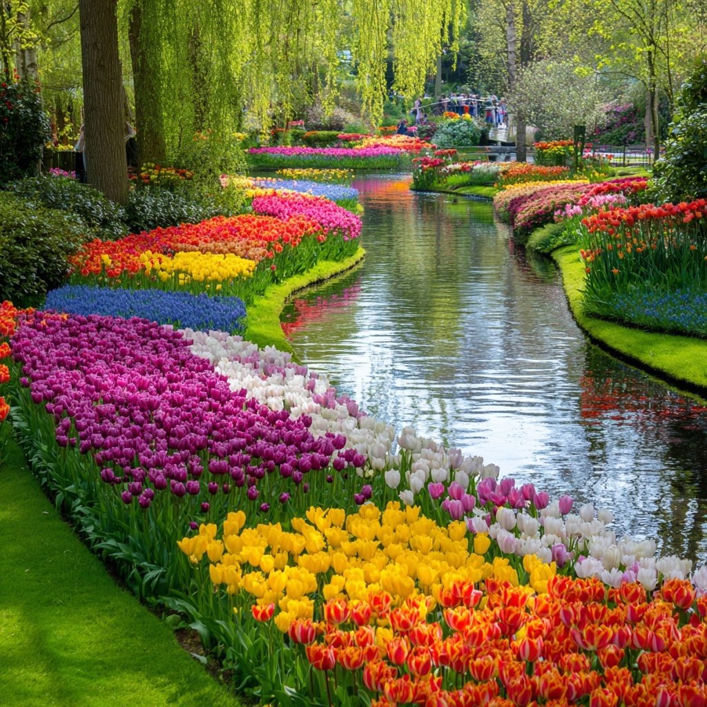 Keukenhof Gardens & Flower Fields Full - Day Luxury Tour (Seasonal, March - May) - Mister DMC