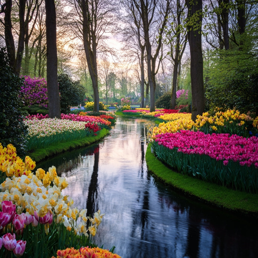 Half Day Private Tour to Keukenhof Gardens & Flower Fields