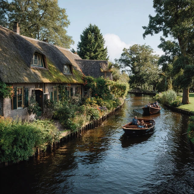 Giethoorn Private Tour and the Dutch Countryside