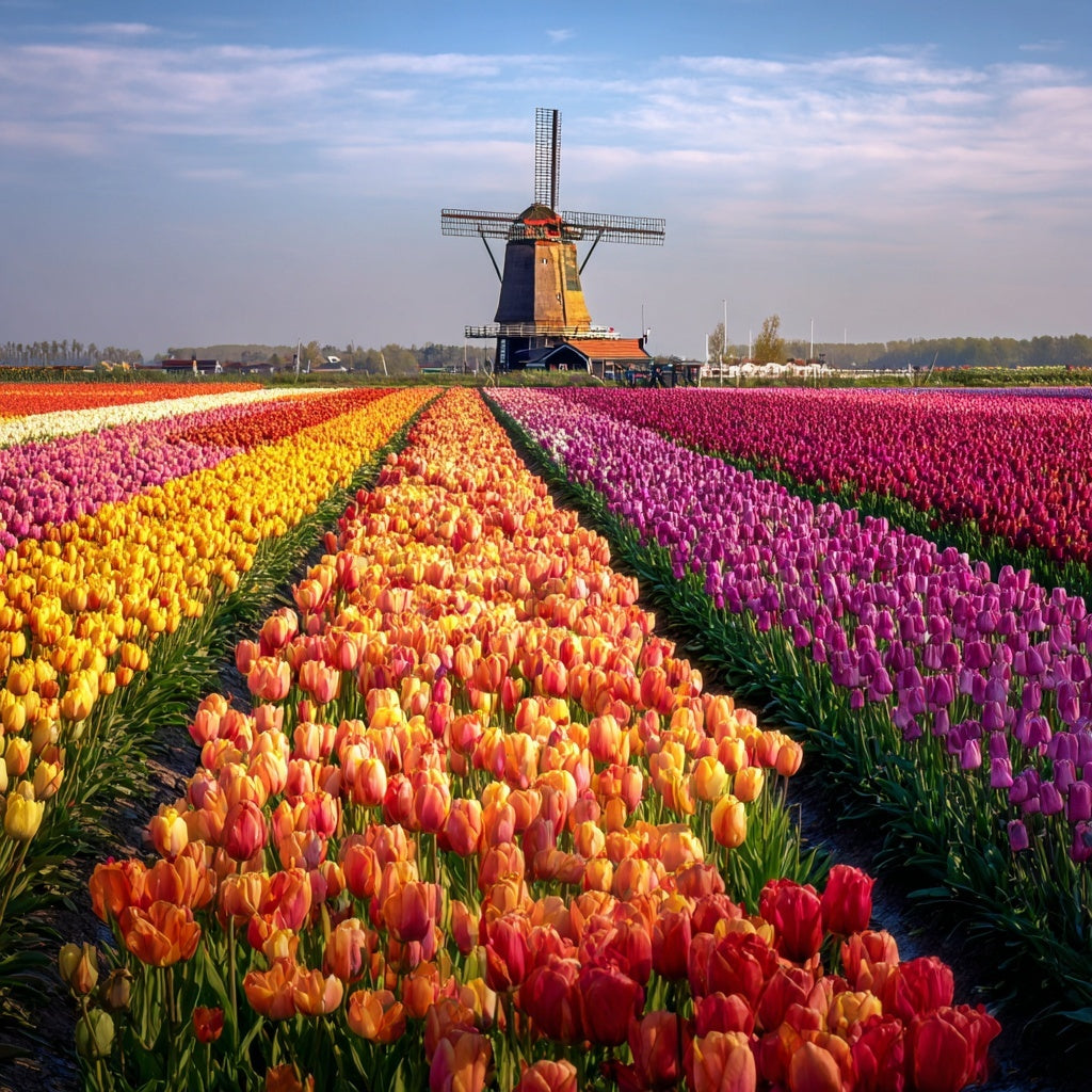 Half Day Private Tour to Keukenhof Gardens & Flower Fields